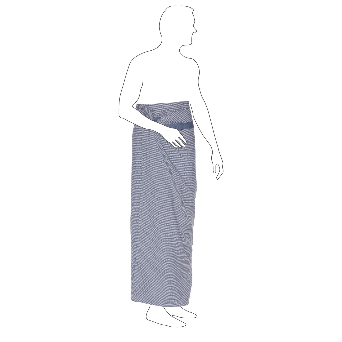 Wellness Towel - Grey Blue Stone