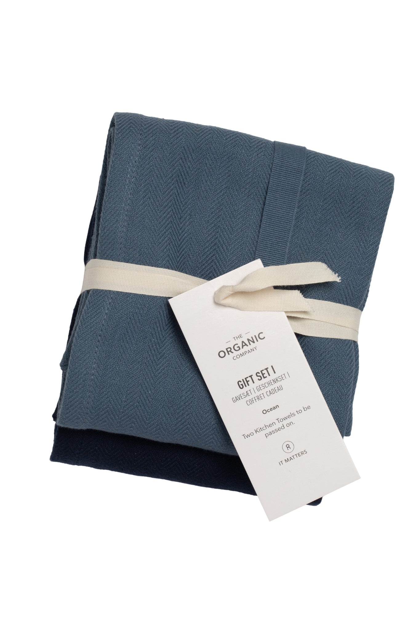 Kitchen Towel Twin Pack "Gift Set I" - Ocean