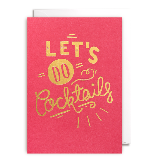 Let's Do Cocktails - Card