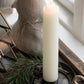 Ivory Rustic Candle