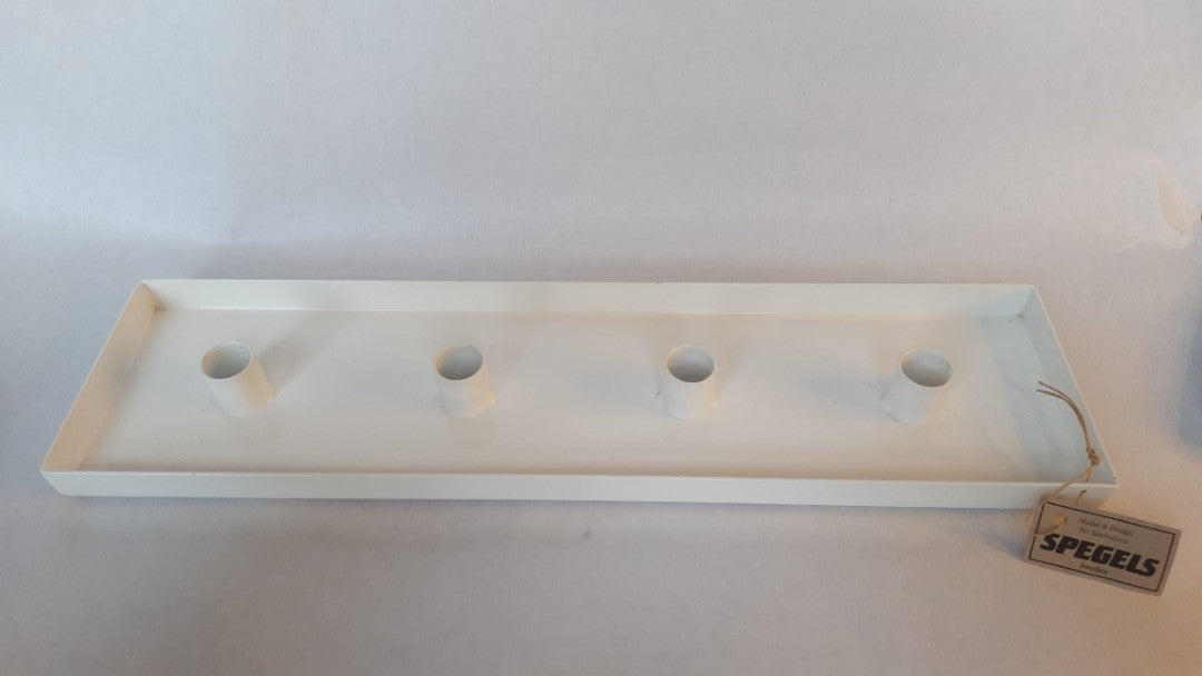 Advent Candle Holder - White