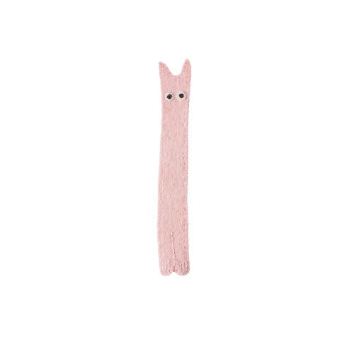 Cat "Curious" Bookmark - Pink