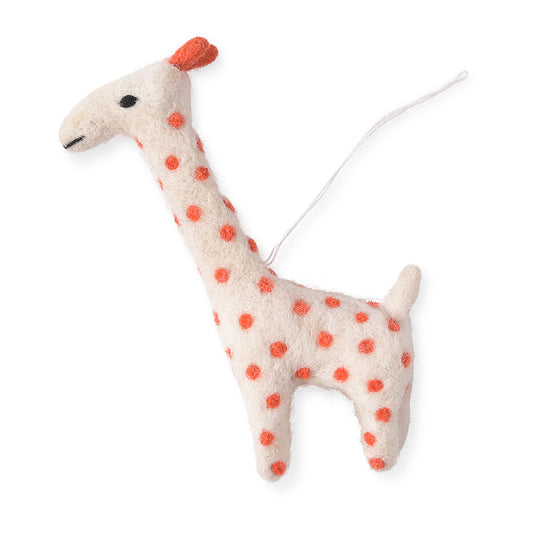 Aveva Little Hangings - Giraffe White