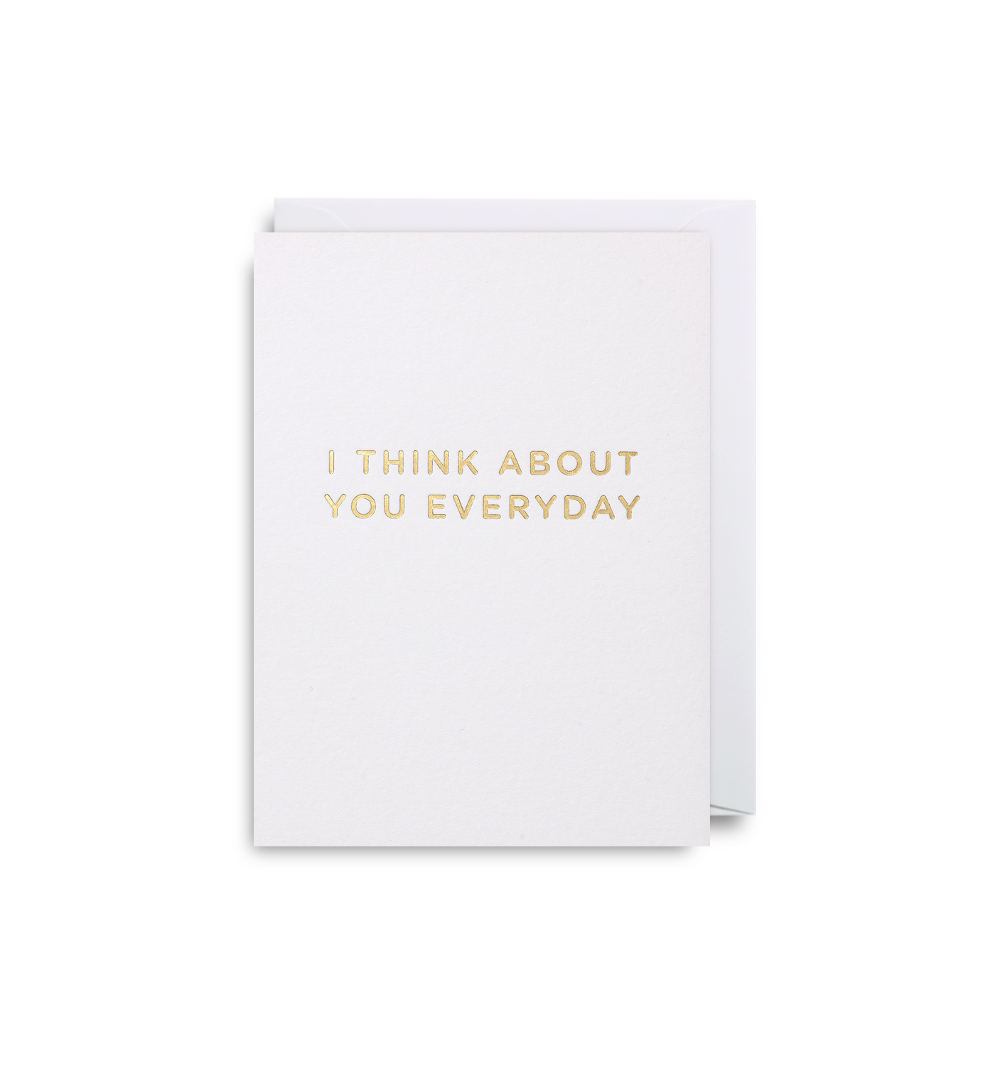 I Think About You Everyday - Minicard