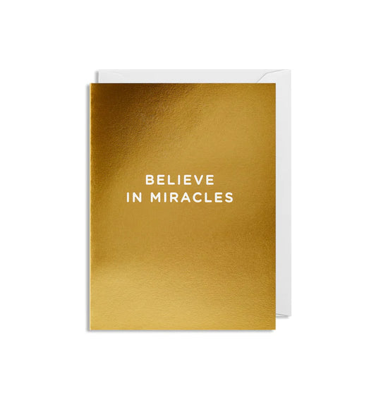 Believe in Miracles - Minicard