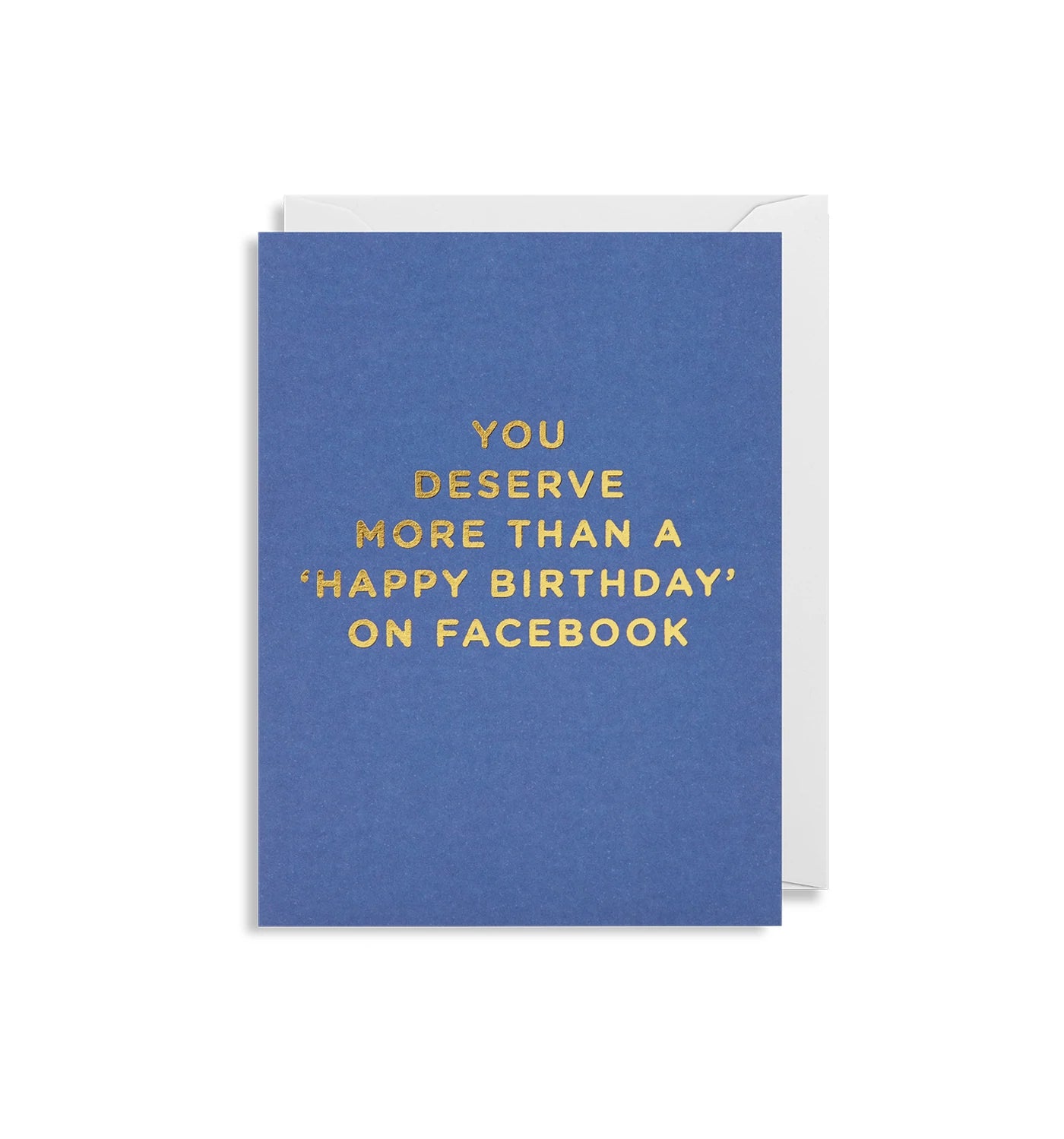 You Deserve More... - Minicard