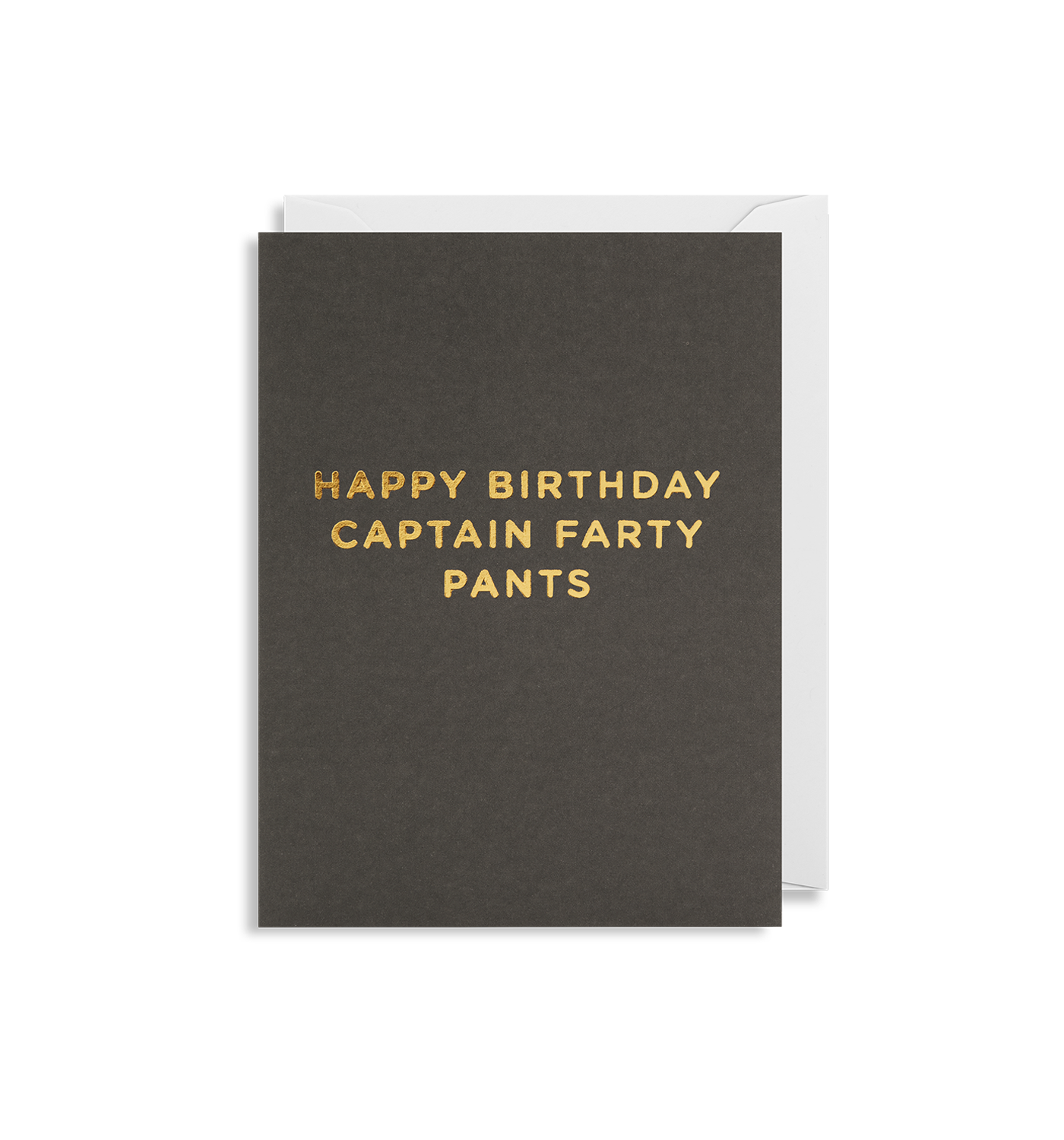 Happy Birthday Captain Farty Pants - Minicard