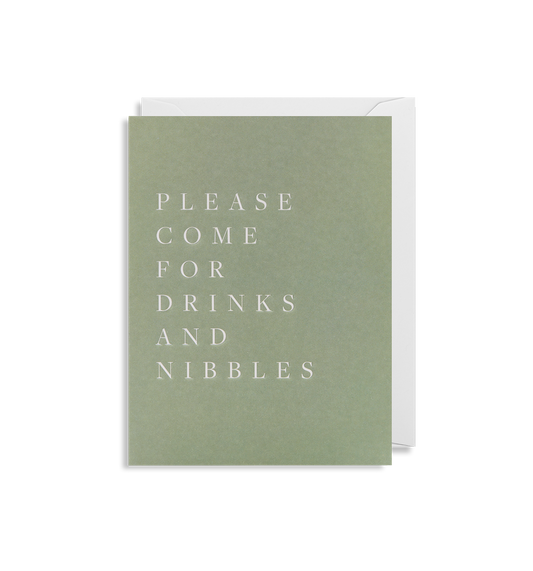 Please Come for Drinks - Minicard