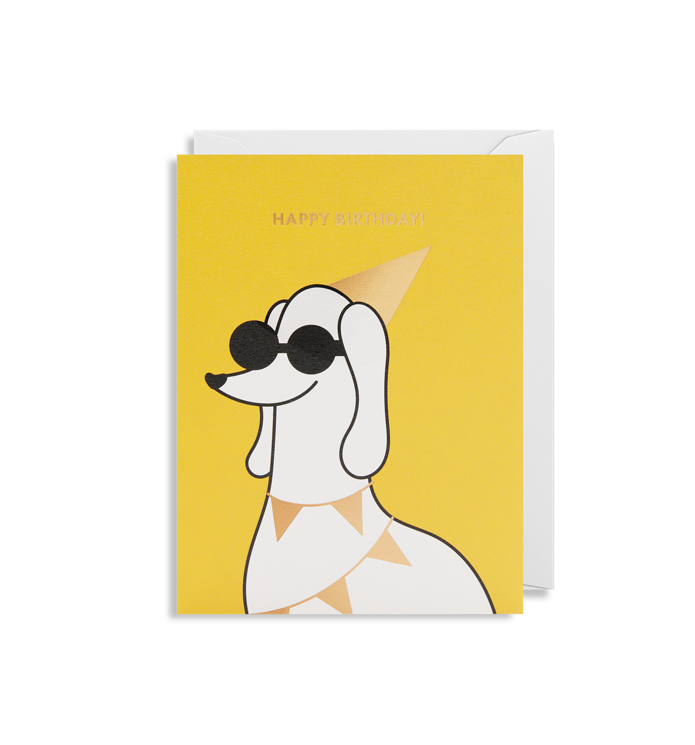 Dog Happy Birthday - Minicard