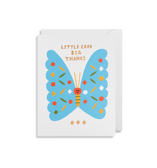 Little Card Big Thanks - Minicard