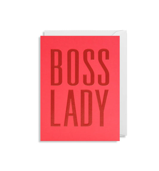 Boss Lady - Minicard