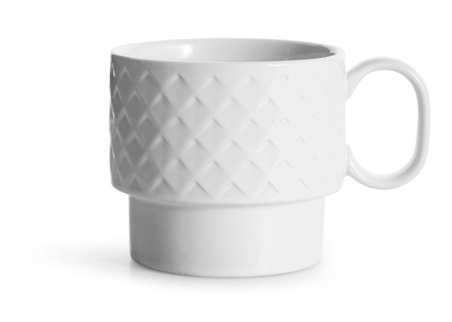 Coffee & More Tea Mug - White