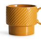 Coffee & More Tea Mug - Mustard
