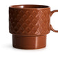 Coffee & More Tea Mug - Terracotta
