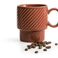 Coffee & More Mug - Terracotta