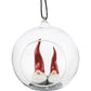High Hat Two Tomtar in Glass Deco Bauble