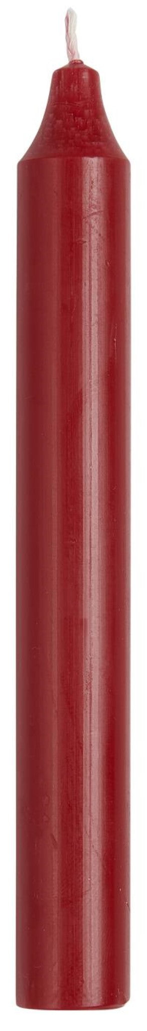Red Rustic Candle