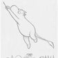 Moomin Tea Towel - Help