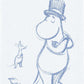 Moomin Tea Towel - Moominpappa Proud