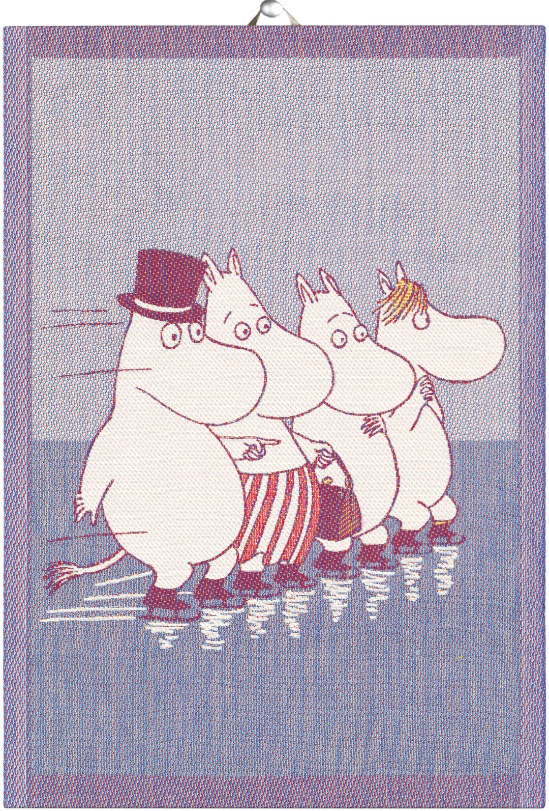 Moomin Skating Tea Towel