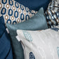 Falt Cushion Cover -  Blue