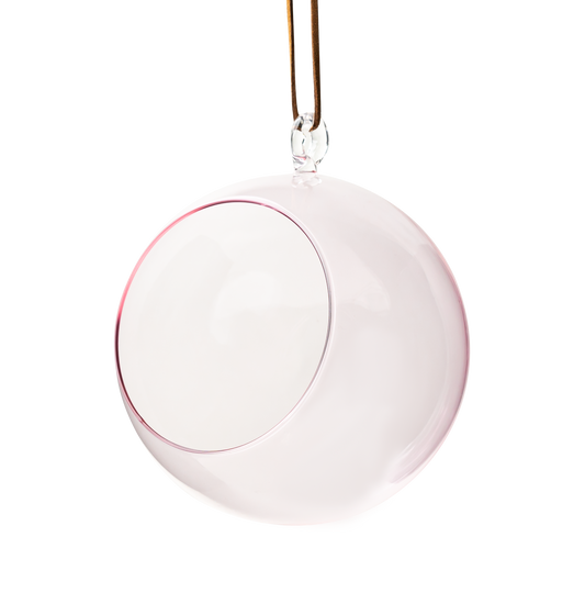 Deco Glass Ball - Pink