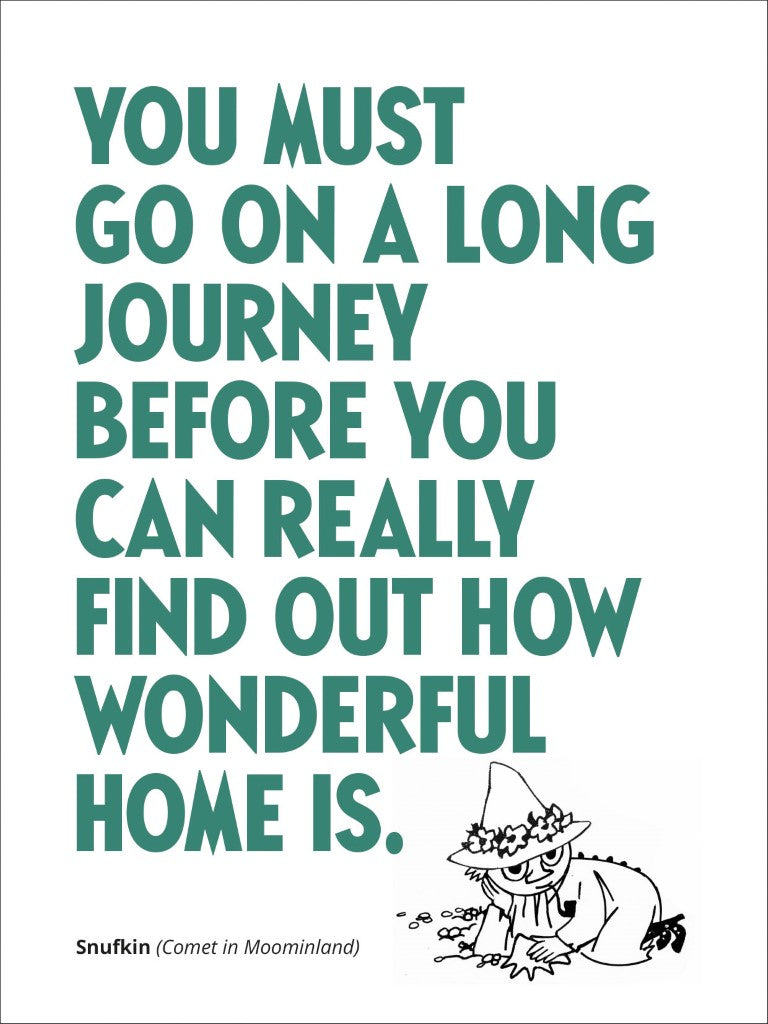 Home Is Wonderful Moomin - Card