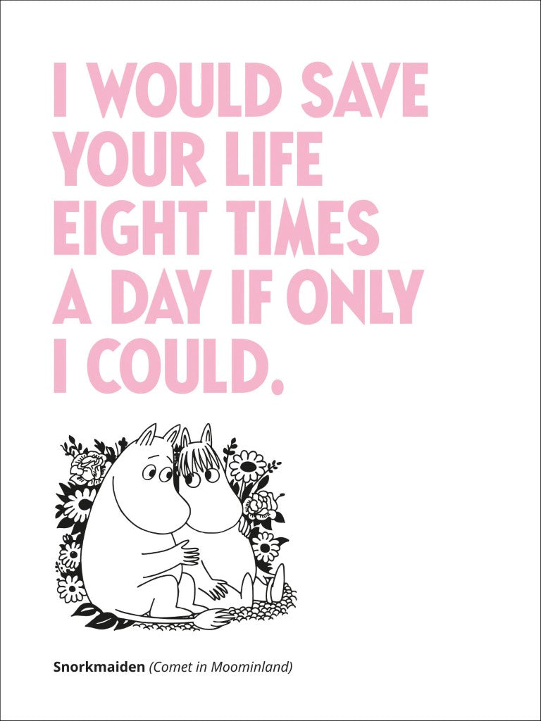 If Only I Could Moomin - Card
