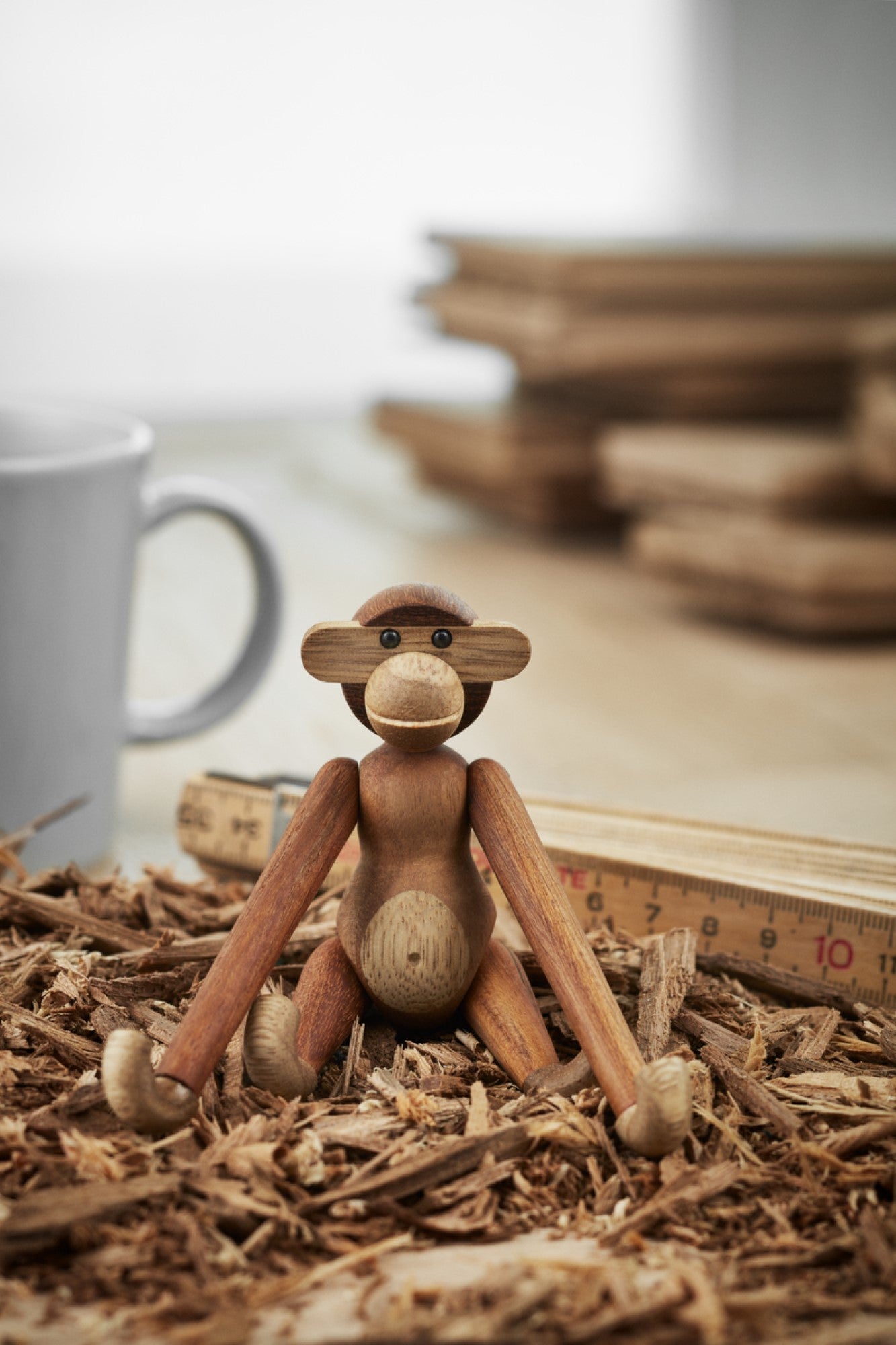 Kay Bojesen Classic Wooden Monkey - Mini