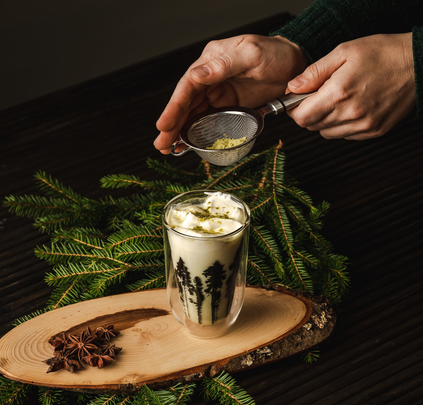 Forest - Hot Drink Glass