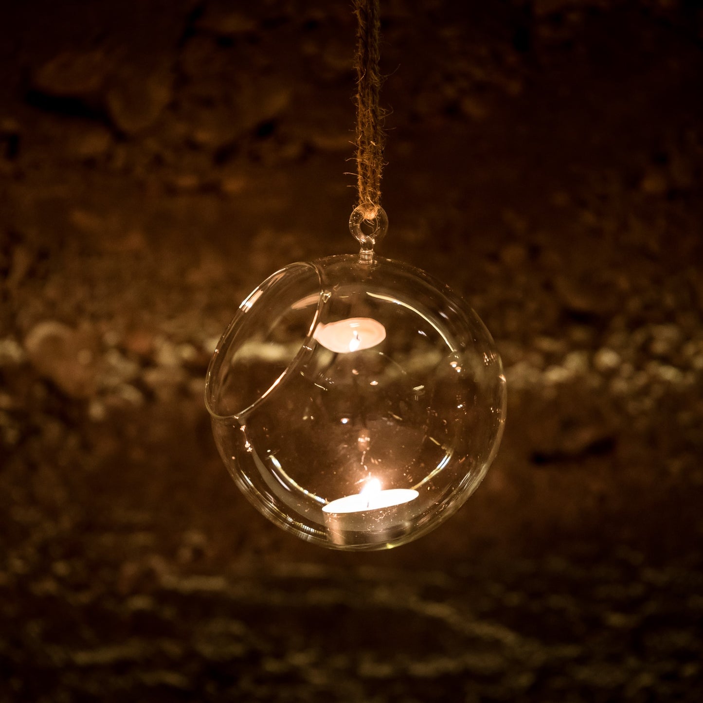 Deco Glass Ball - Clear