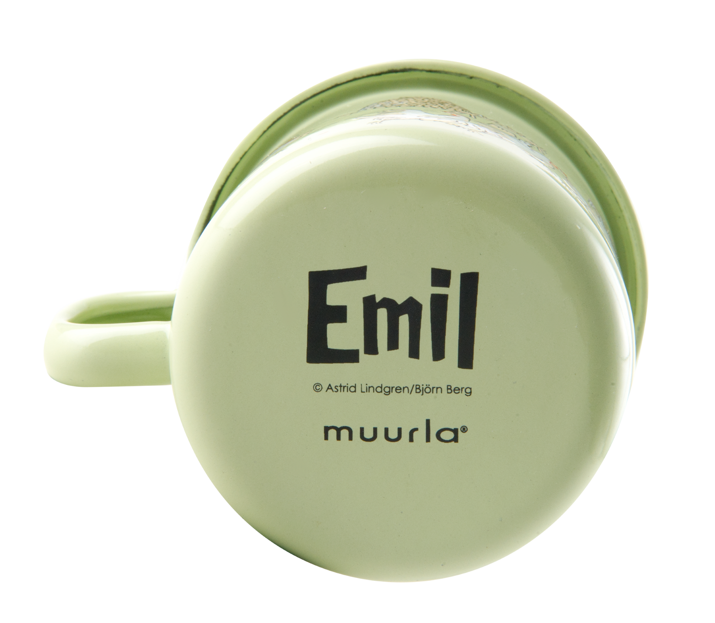Emil & Ida Green Enamel Mug