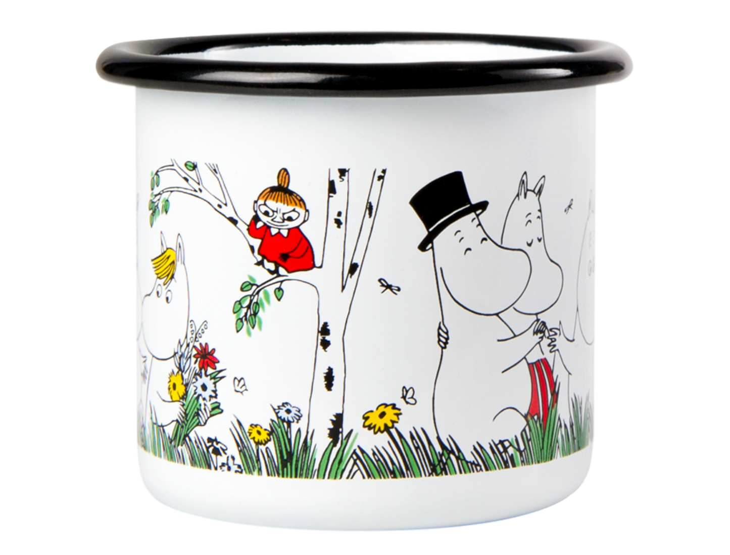 Moomin "Happy Family" Enamel Mug