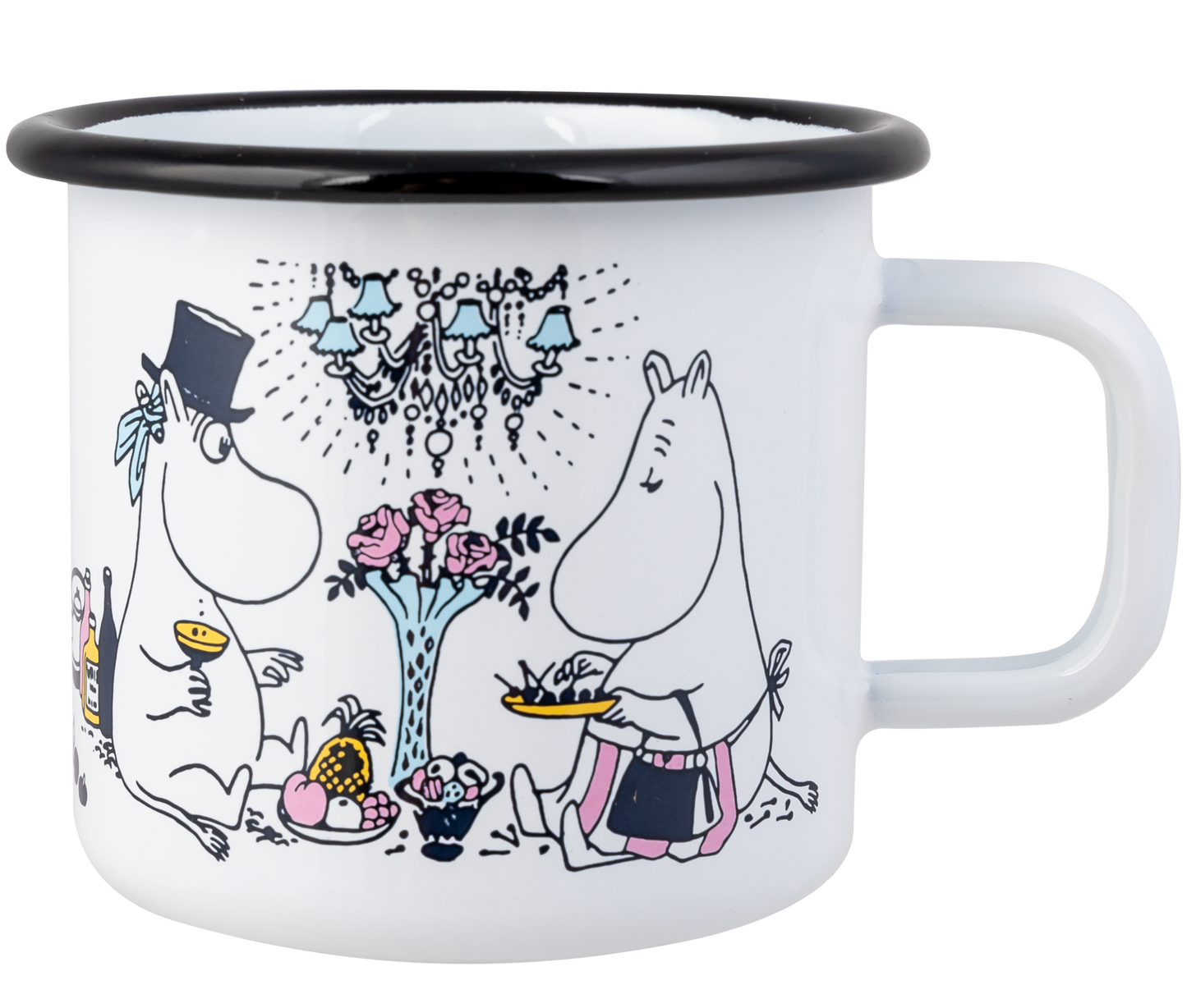 Moomin Date Night Enamel Mug