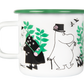 Moomin Day in the Garden Enamel Mug