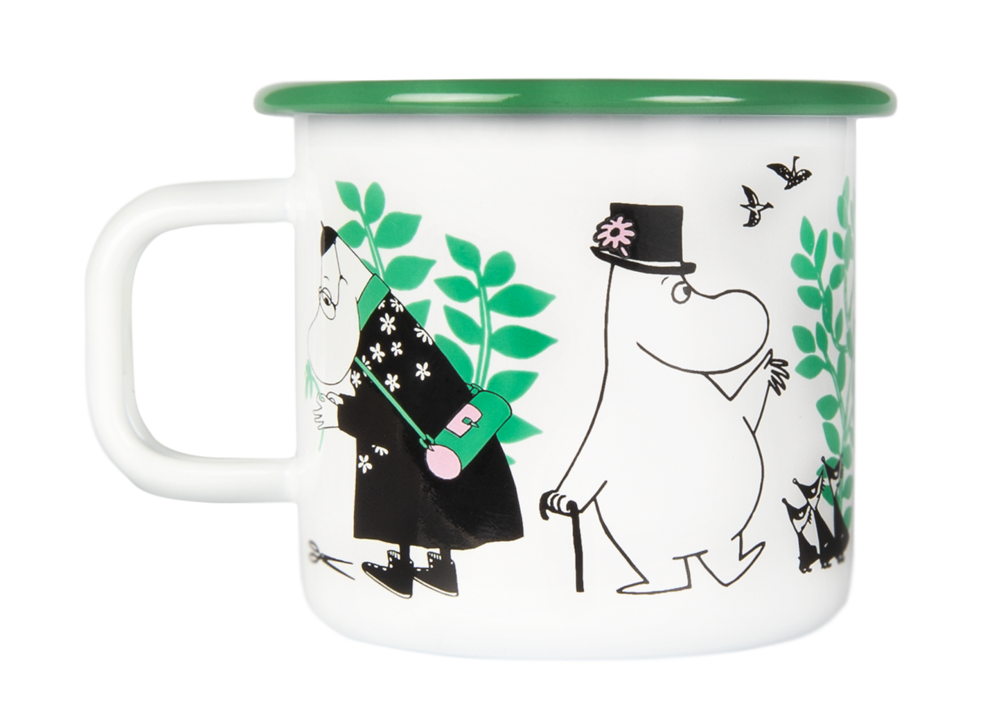 Moomin Day in the Garden Enamel Mug