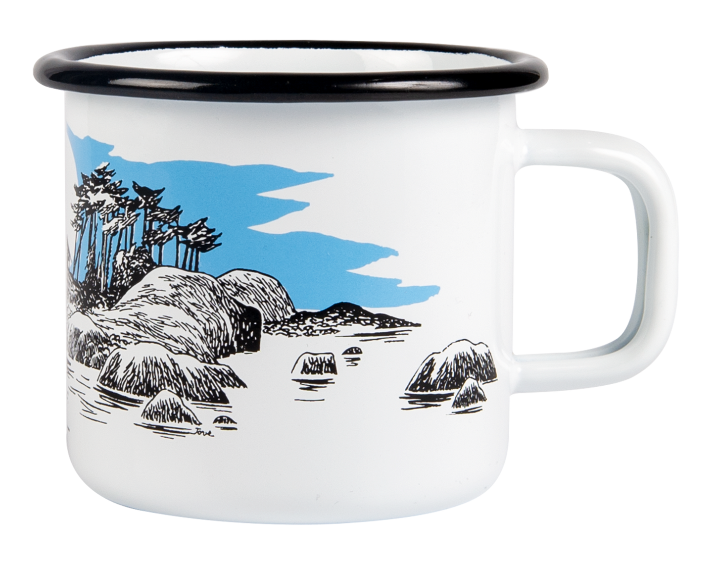 Moomin "The Island" Enamel Mug