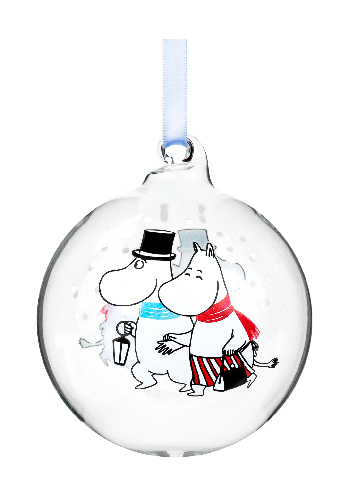 Moomin Christmas Bauble - Evening Walk