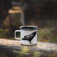 Nordic "Raven" Enamel Mug