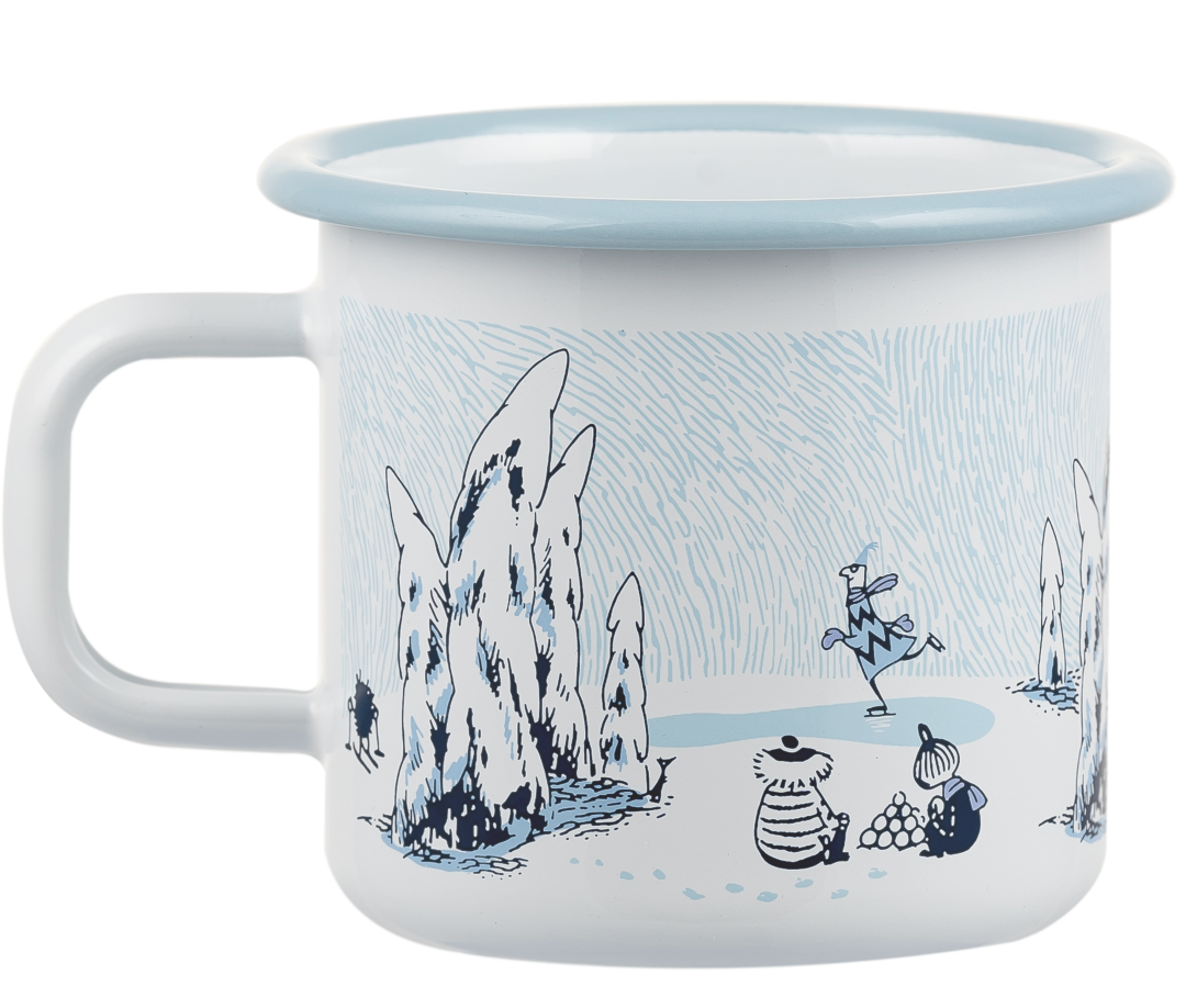 Moomin "Snowy Valley" Enamel Mug
