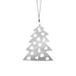 Pluto Christmas Tree Deco - Silver