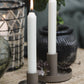White Rustic Candle