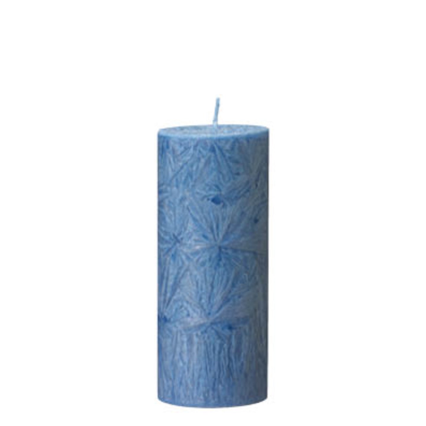 Form Crystal Candle Blue - 15 cm