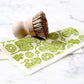Oak Leaf Green Dishcloth