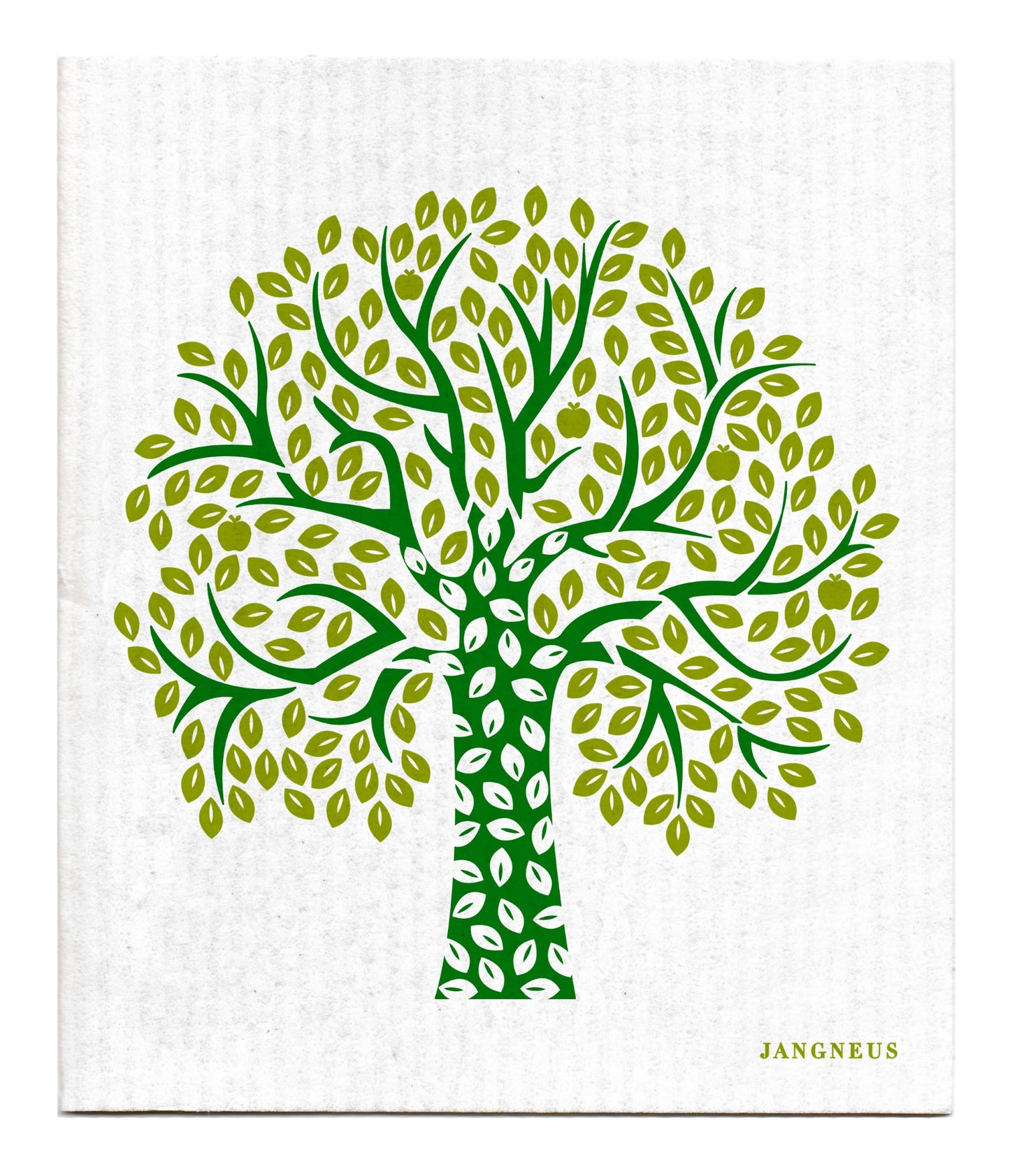 Tree Dishcloth  - Green