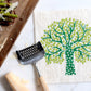 Tree Dishcloth  - Green