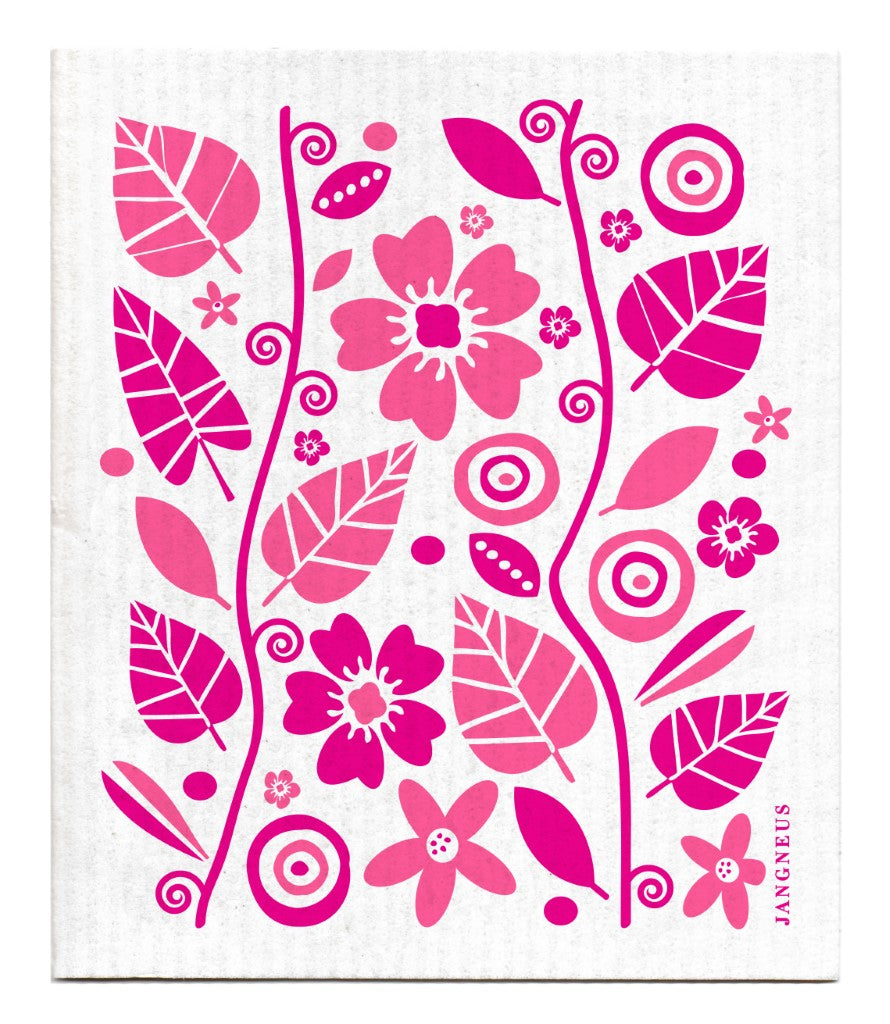 Garden Dishcloth - Pink