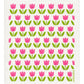 Tulips Dishcloth -Pink