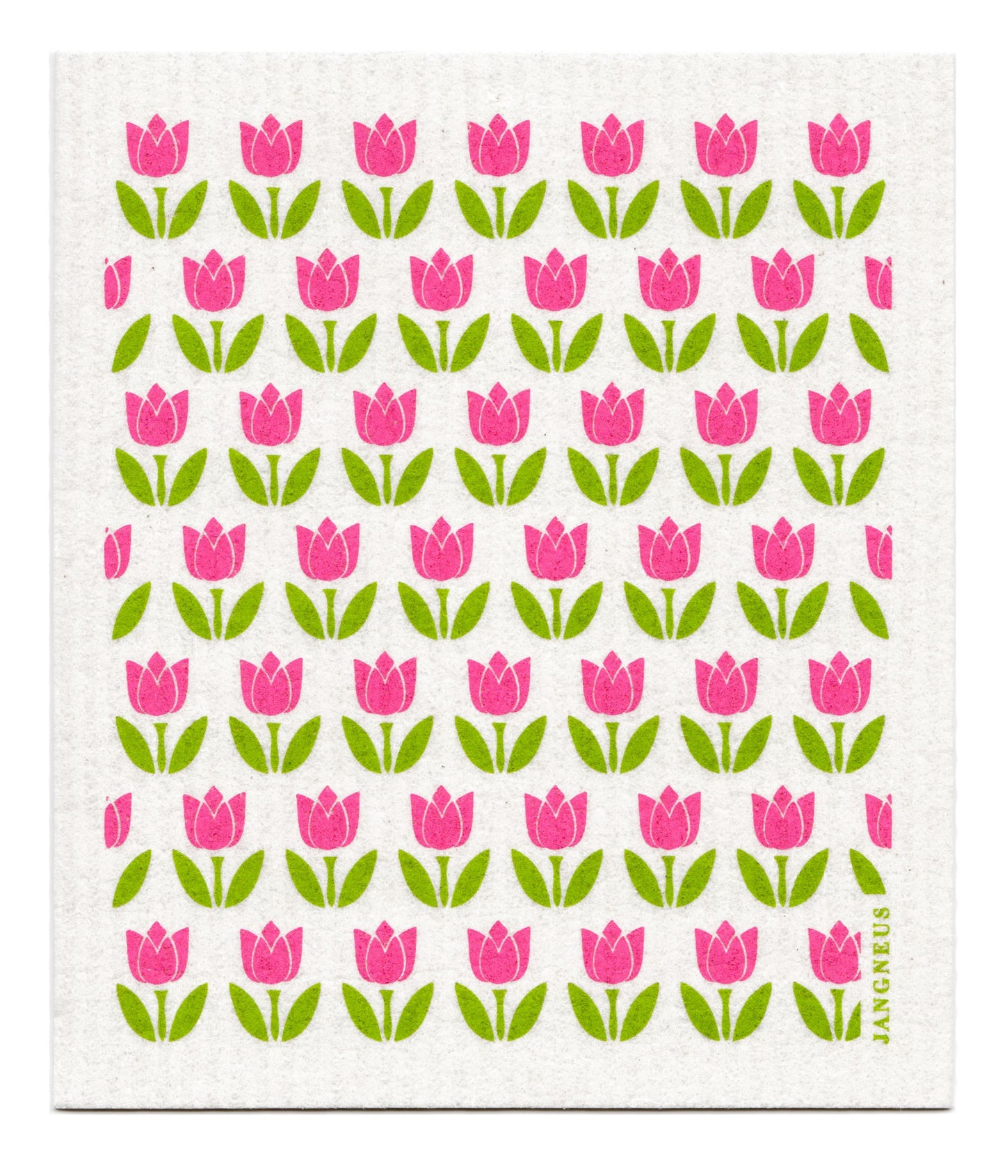 Tulips Dishcloth -Pink