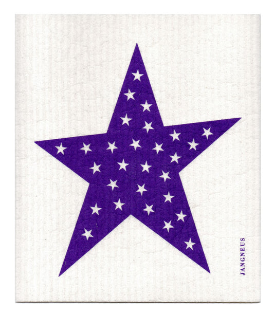 Big Star Dishcloth Purple